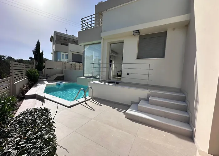 Rvg Rania House With Pool Pórto Héli